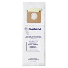 Janitized® Vacuum Filter Bags Designed to Fit Panasonic Upright Type U, 36/Carton OrdermeInc OrdermeInc