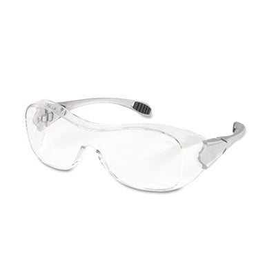 MCR SAFETY Law Over the Glasses Safety Glasses, Clear Anti-Fog Lens - OrdermeInc