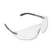 Blackjack Wraparound Safety Glasses, Chrome Plastic Frame, Clear Lens, 12/Box OrdermeInc OrdermeInc