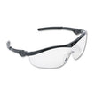 Storm Wraparound Safety Glasses, Black Nylon Frame, Clear Lens, 12/Box OrdermeInc OrdermeInc