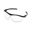 Storm Wraparound Safety Glasses, Black Nylon Frame, Clear Lens, 12/Box OrdermeInc OrdermeInc