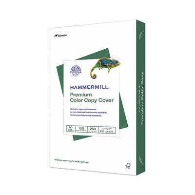 HAMMERMILL/HP EVERYDAY PAPERS Premium Color Copy Cover, 100 Bright, 80 lb Cover Weight, 17 x 11, 250/Pack - OrdermeInc