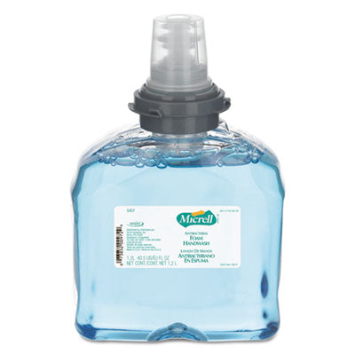 Antibacterial Foam Handwash, Touch-Free Refill, Floral, 1,200 mL, 2/Carton OrdermeInc OrdermeInc
