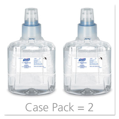 Advanced Hand Sanitizer Foam, For LTX-12 Dispensers, 1,200 mL Refill, Fragrance-Free, 2/Carton OrdermeInc OrdermeInc