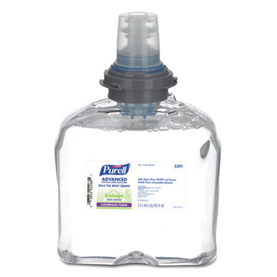Advanced Hand Sanitizer Green Certified TFX Refill, Foam, 1,200 ml, Fragrance-Free OrdermeInc OrdermeInc