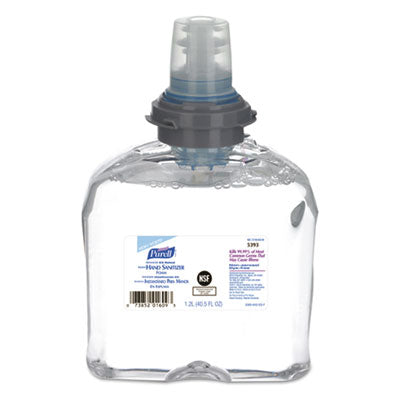 Advanced Hand Sanitizer E3-Rated Foam, 1,200 mL Refill, Fragrance-Free, 2/Carton OrdermeInc OrdermeInc