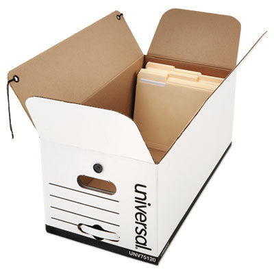 Economical Easy Assembly Storage Files, Letter Files, White, 12/Carton OrdermeInc OrdermeInc