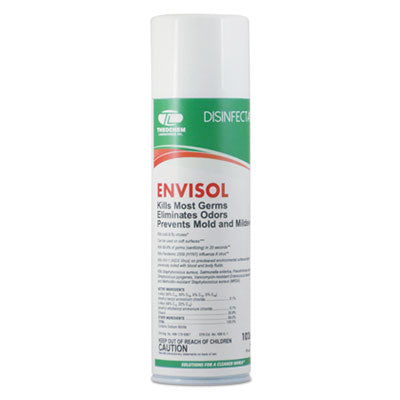 ENVISOL Aerosol Disinfecting Deodorizer, Neutral, 20 oz Aerosol Spray, 12/Carton OrdermeInc OrdermeInc