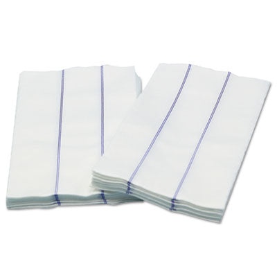 Tuff-Job Foodservice Towels, 1/4 Fold, 13 x 24, White/Blue, 72/Carton OrdermeInc OrdermeInc