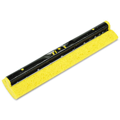 Mop Head Refill for Steel Roller, Sponge, 12" Wide, Yellow - OrdermeInc