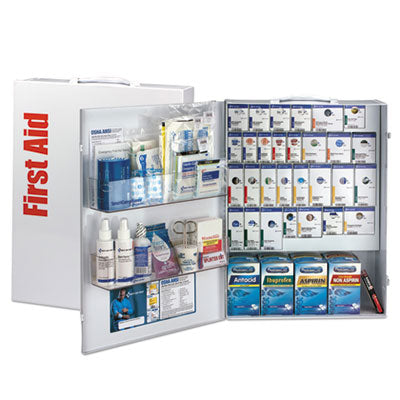 ANSI 2015 SmartCompliance General Business First Aid Kit for 150 People, 925 Pieces, Metal Case OrdermeInc OrdermeInc