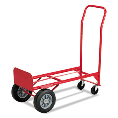 Two-Way Convertible Hand Truck, 500 to 600 lb Capacity, 18 x 51, Red OrdermeInc OrdermeInc