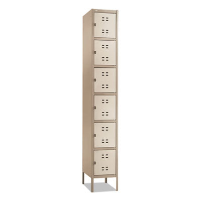 Box Locker, 12w x 18d x 78h, Two-Tone Tan OrdermeInc OrdermeInc