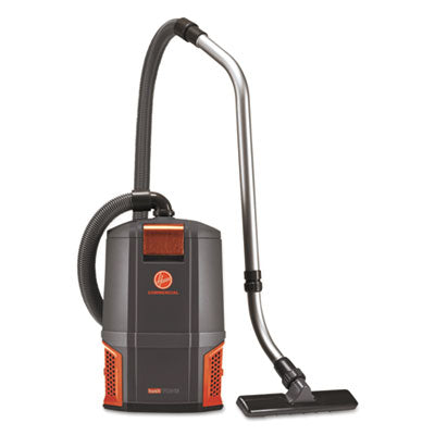 HushTone Backpack Vacuum, 6 qt Tank Capacity, Gray/Orange OrdermeInc OrdermeInc