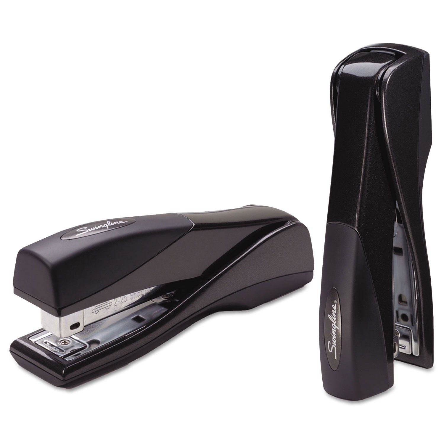 Optima Grip Full Strip Stapler, 25-Sheet Capacity, Graphite Black OrdermeInc OrdermeInc