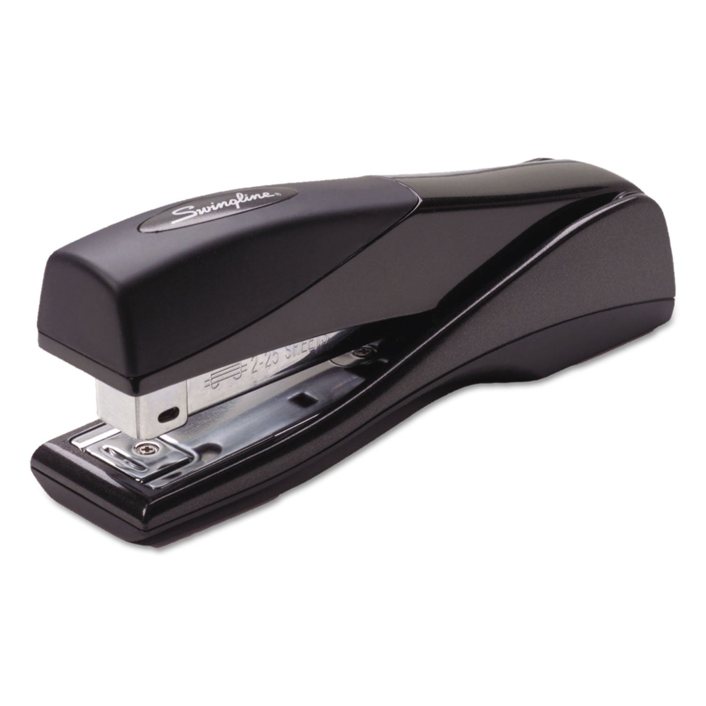 Optima Grip Full Strip Stapler, 25-Sheet Capacity, Graphite Black OrdermeInc OrdermeInc