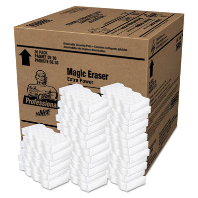 PROCTER & GAMBLE Magic Eraser Extra Durable, 4.6 x 2.4, 0.7" Thick, White, 30/Carton - OrdermeInc