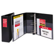 Heavy-Duty Non-View Binder with DuraHinge, Three Locking One Touch EZD Rings and Spine Label, 4" Capacity, 11 x 8.5, Black OrdermeInc OrdermeInc