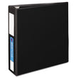 AVERY PRODUCTS CORPORATION Heavy-Duty Non-View Binder with DuraHinge, Three Locking One Touch EZD Rings and Spine Label, 3" Capacity, 11 x 8.5, Black