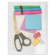 Zip-All Ring Binder Pocket, 8.5 x 11, Clear OrdermeInc OrdermeInc