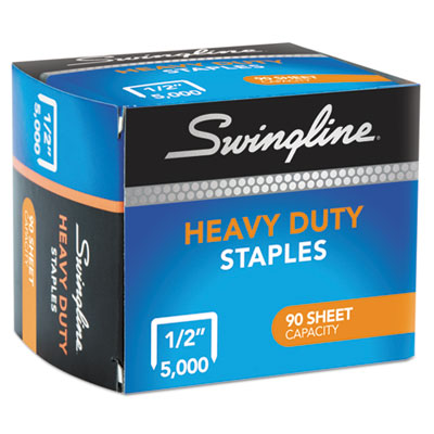 S.F. 39 Heavy-Duty Staples, 0.5" Leg, 0.5" Crown, Steel, 5,000/Box OrdermeInc OrdermeInc