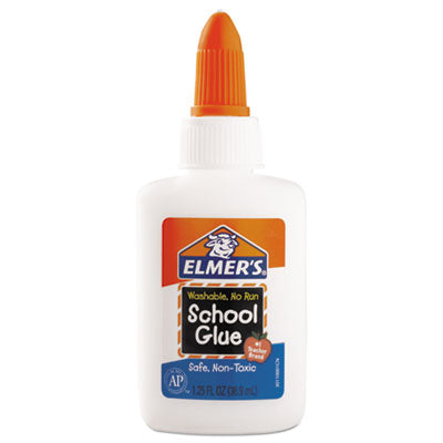 Washable School Glue, 1.25 oz, Dries Clear OrdermeInc OrdermeInc