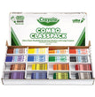 BINNEY & SMITH / CRAYOLA Crayon and Ultra-Clean Washable Marker Classpack, 8 Colors, 128 Each Crayons/Markers, 256/Box - OrdermeInc