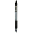 Z-Grip Ballpoint Pen, Retractable, Medium 1 mm, Black Ink, Clear/Black Barrel, 12/Pack OrdermeInc OrdermeInc