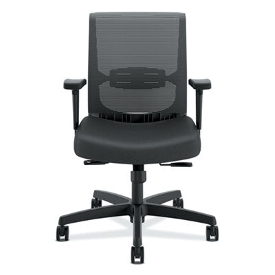 Convergence Mid-Back Task Chair, Synchro-Tilt and Seat Glide, Supports Up to 275 lb, Black OrdermeInc OrdermeInc