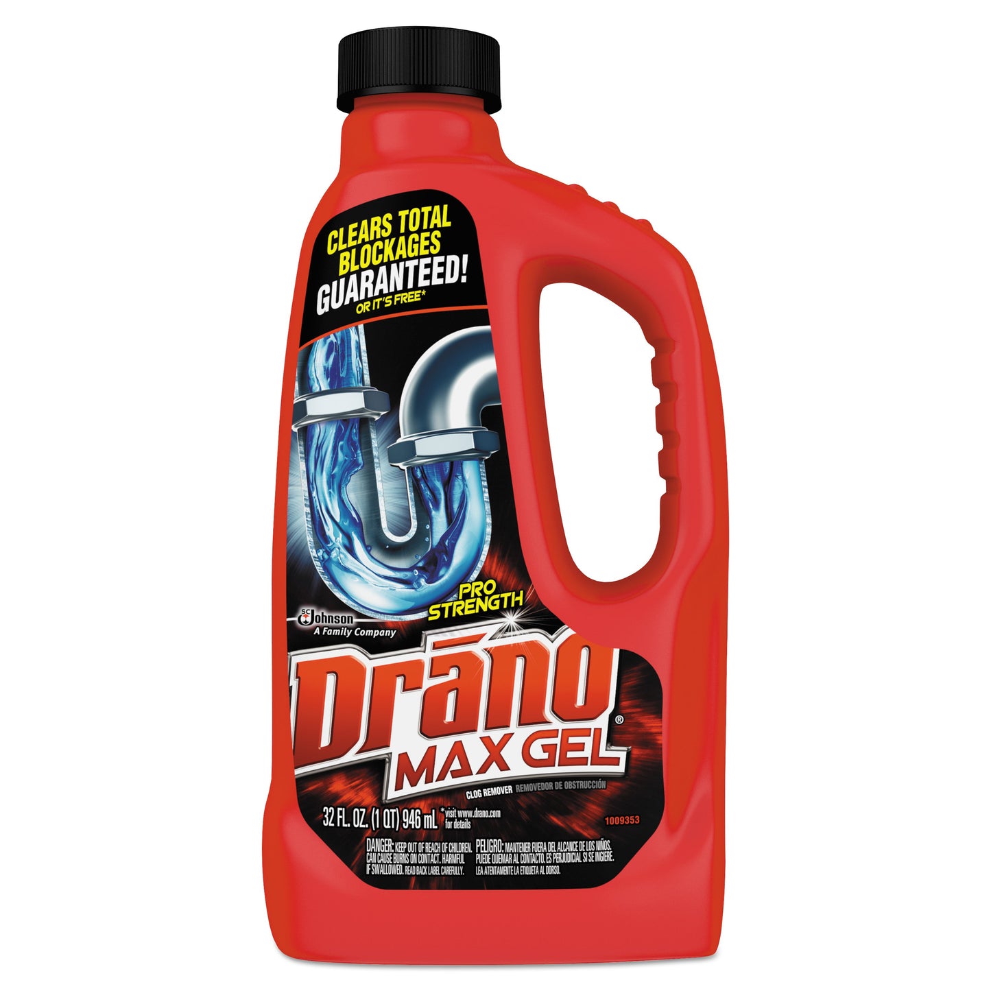 Max Gel Clog Remover, 32 oz Bottle, 12/Carton - OrderMe