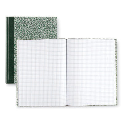 National® Lab Notebook, Wide/Legal Rule, Green Marble Cover, (96) 10.13 x 7.88 Sheets OrdermeInc OrdermeInc