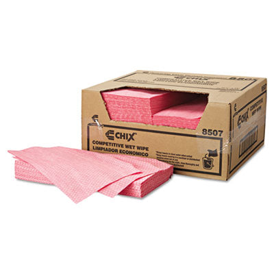 CHICOPEE, INC Wet Wipes, 11.5 x 24, White/Pink, 200/Carton - OrdermeInc