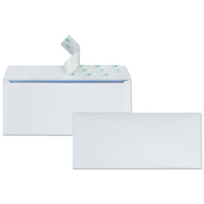 Quality Park™ Redi-Strip Security Tinted Envelope, #10, Commercial Flap, Redi-Strip Heat-Resistant Closure, 4.13 x 9.5, White, 500/Box OrdermeInc OrdermeInc