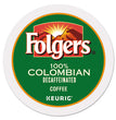 KEURIG DR PEPPER 100% Colombian Decaf Coffee K-Cups, 24/Box - OrdermeInc
