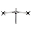 Lotus Dual Monitor Arm Kit, For 26" Monitors, Silver, Supports 13 lb OrdermeInc OrdermeInc