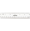 Clear Plastic Ruler, Standard/Metric, 6" Long, Clear, 2/Pack OrdermeInc OrdermeInc