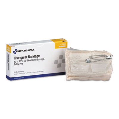 24 Unit ANSI Class A+ Refill, 40" x 40" x 56" Muslin Triangular Bandage OrdermeInc OrdermeInc