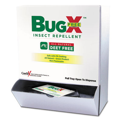 Insect Repellent Towelettes Box, DEET Free, 50/Box OrdermeInc OrdermeInc