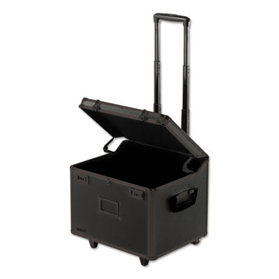 Locking Mobile File Chest, Letter/Legal Files, 17.5" x 15.5" x 14.5", Black OrdermeInc OrdermeInc