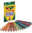 BINNEY & SMITH / CRAYOLA Long-Length Colored Pencil Set, 3.3 mm, 2B, Assorted Lead and Barrel Colors, 24/Pack - OrdermeInc