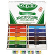 BINNEY & SMITH / CRAYOLA Color Pencil Classpack Set with (240) Pencils and (12) Pencil Sharpeners, 3.3 mm, 2B, Assorted Lead and Barrel Colors, 240/BX - OrdermeInc