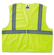 GloWear 8205HL Type R Class 2 Super Econo Mesh Safety Vest, Large to X-Large, Lime - OrdermeInc