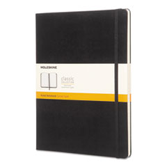 Classic Colored Hardcover Notebook, 1-Subject, Narrow Rule, Black Cover, (192) 10 x 7.5 Sheets OrdermeInc OrdermeInc