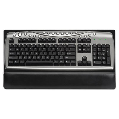 Kelly Computer Supply Soft Backed Keyboard Wrist Rest, 19 x 10, Black OrdermeInc OrdermeInc