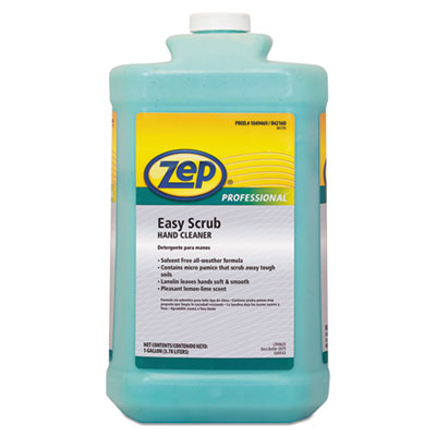 Industrial Hand Cleaner, Easy Scrub, Lemon, 1 gal Bottle, 4/Carton OrdermeInc OrdermeInc