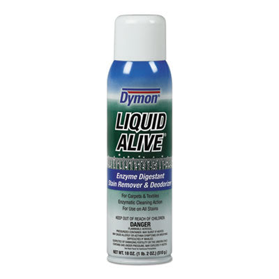 LIQUID ALIVE Carpet Cleaner/Deodorizer, 20 oz Aerosol Spray, 12/Carton OrdermeInc OrdermeInc