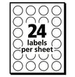 Printable Self-Adhesive Removable Color-Coding Labels, 0.75" dia, Neon Red, 24/Sheet, 42 Sheets/Pack, (5467) OrdermeInc OrdermeInc