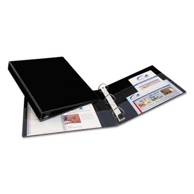 AVERY PRODUCTS CORPORATION Heavy-Duty Non-View Binder with DuraHinge and One Touch EZD Rings, 3 Rings, 1" Capacity, 11 x 8.5, Black
