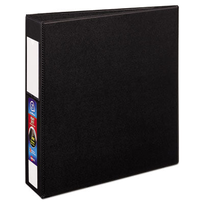 Heavy-Duty Non-View Binder with DuraHinge and One Touch EZD Rings, 3 Rings, 2" Capacity, 11 x 8.5, Black OrdermeInc OrdermeInc