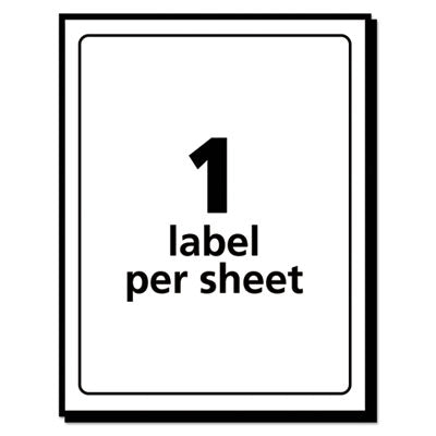 Removable Multi-Use Labels, Inkjet/Laser Printers, 3 x 5, White, 40/Pack, (5450) OrdermeInc OrdermeInc